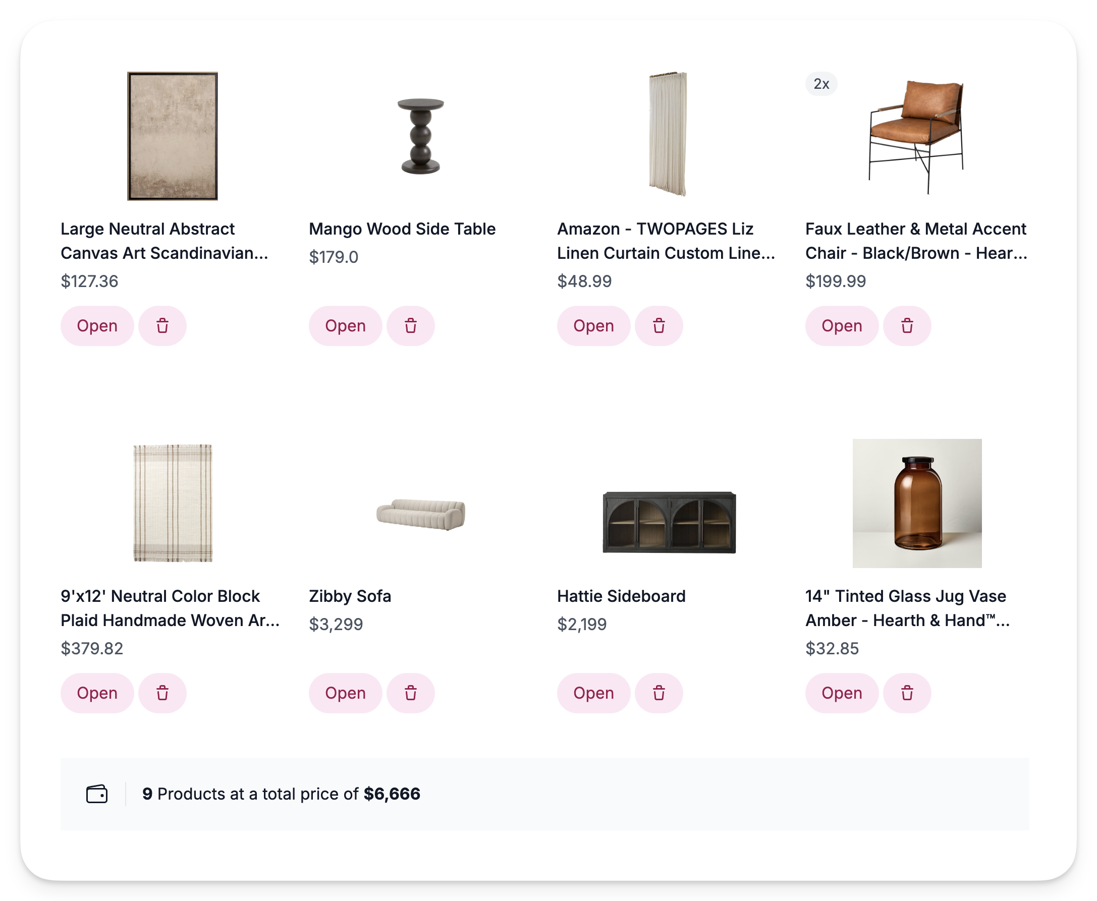 Feature example